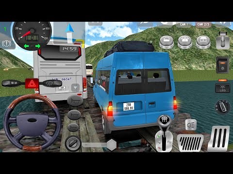 New Minibus Simulator 2026 😱 Extreme Bridge Crossing Minibus Vietnam - Bus Game Android Gameplay