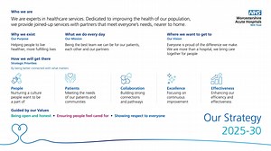 Corporate information - Our vision and values - Worcestershire Acute Hospitals NHS Trust