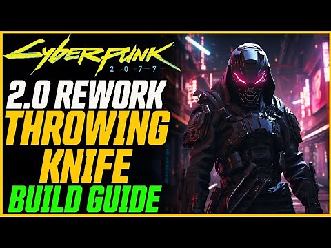 Throwing Knife ONLY Build is INSANE! Phantom Liberty Very Hard Difficulty // Cyberpunk 2077