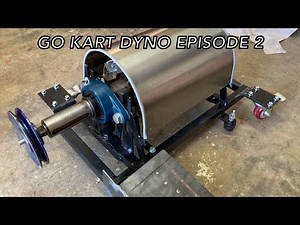 Homemade Go Kart Hub Style Inertia Dyno Episode 2 | Main frame