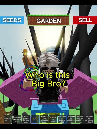 DO YOU HAVE AN IDEA?? 🤔🤔 #roblox #growagarden #shorts