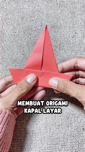 HOW TO MAKE A SAILBOAT | EASY ORIGAMI | SAILBOAT ORIGAMI