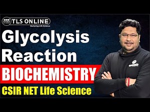 Glycolysis Reaction | Biochemistry | CSIR NET Life Sciences | Ashish Kr Dwivedi | Video Lecture | Crash Course for CSIR NET Life Sciences