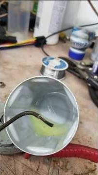 cleaning copper wire