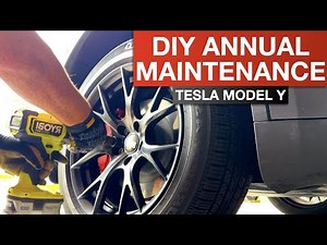 Tesla Model Y & 3 - Annual Maintenance to Keep Your Tesla Running Smooth For Years to Come