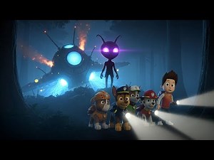 Paw Patrol & Alien Zyx | Great Space Adventure, Happy Ending | Chase vs Alien