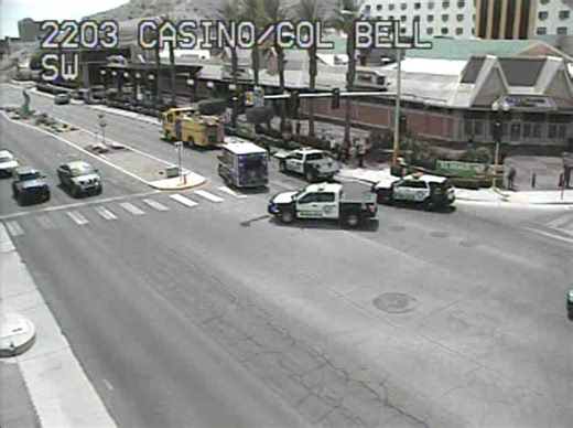 Pedestrian killed in Laughlin crash
