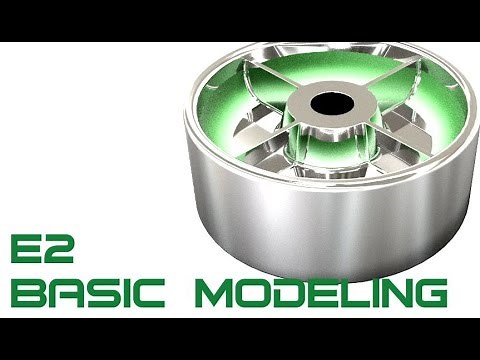 E2 Autodesk Inventor 2017 - Basic Modeling 2 Tutorial