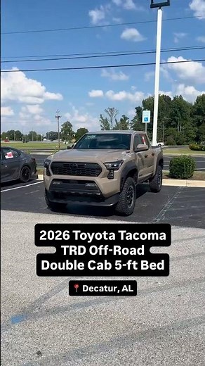 2026 Toyota Tacoma TRD Off-Road i-FORCE MAX 🔥