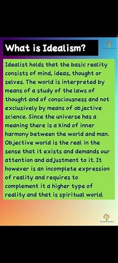 What is Idealism? | Philosophy Simplified