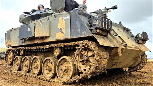 Inside the World’s Largest Tank Driving Experience