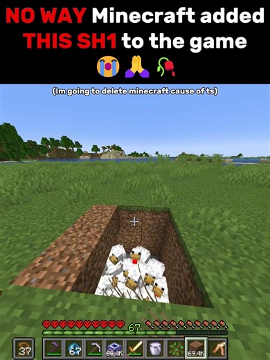 MINECRAFT, you are CRACY 😭🙏🥀 #minecraft #memes