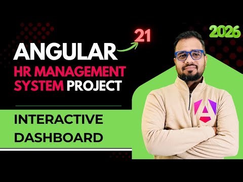 #5 - HR Management System Project | Interactive Dashboard with Signals | Charts & UI State