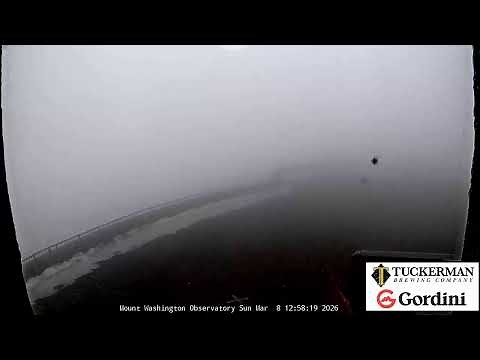 LIVE: Mount Washington Observatory Deck Cam