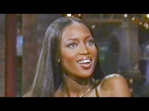 Naomi Campbell "VH1 Fashion Awards" Letterman - October 10, 1998