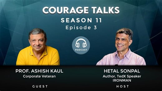 Courage Talks S11E3 Prof Ashish Kaul | Ashish Kaul, Prof.
