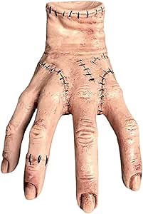 2025 Upgrade Adams Fake Thing Hand Toys,Cosplay Hand by Adams,Scary Prosthetic Props for Halloween Decorations and Must-Have Gift for Fans (A)