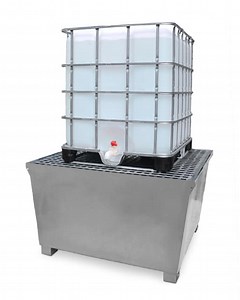 Ultra-IBC Spill Pallet® - Steel Model - SpillContainment.com