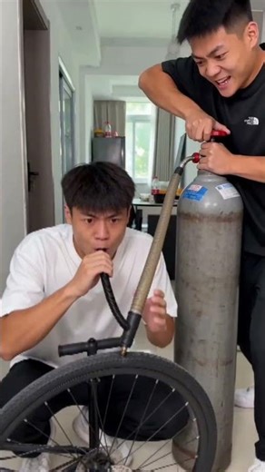 Bro used the WRONG air pump... 💀💨