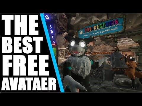 The best free furry avatar on VRChat the Bestboi