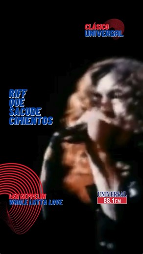#ClásicoUniversal ¿Sabías que “Whole Lotta Love” nació a partir de un riff que Jimmy Page llevaba años guardando? Lanzada en 1969, la canción marcó un antes y un después por su puente psicodélico, con ecos, gemidos y efectos sonoros que rompieron las reglas de la radio y ayudaron a definir el ADN del hard rock moderno. #LedZeppelin #WholeLottaLove #JimmyPage #Universal881 | Universal 88.1 FM