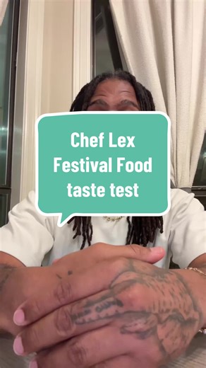 Chef Lex Festival Food Taste Test