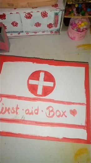 DIY First Aid Box🥰💕