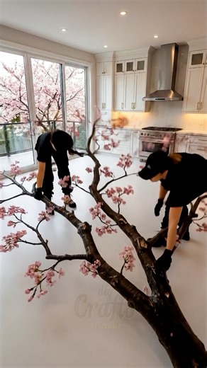 This Kitchen Has a Living Tree in the Floor | DIY & Crafts