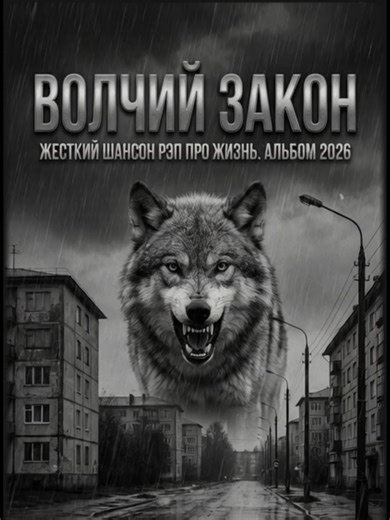 ВОЛЧИЙ ЗАКОН. Жесткий Шансон Рэп про жизнь. Альбом 2026 Премьера нового альбома 2026 года. Жесткий, честный Шансон Рэп для тех, кто понял жизнь. Тяжелый бит, шум дождя и слова, которые бьют точно в цель. Здесь нет фальши, только суровая правда улиц, волчьи законы и истории о предательстве и одиночестве. 🎧 Слушать на одном дыхании. ⏱ ТАЙМКОДЫ: 00:00 Цена твоего слова 02:48 Волчья тропа 05:41 Фальшивые лица 08:38 Дорога в никуда 11:27 Загнанный зверь 14:15 Волчий закон 💬 О музыке: Атмосферный Sp