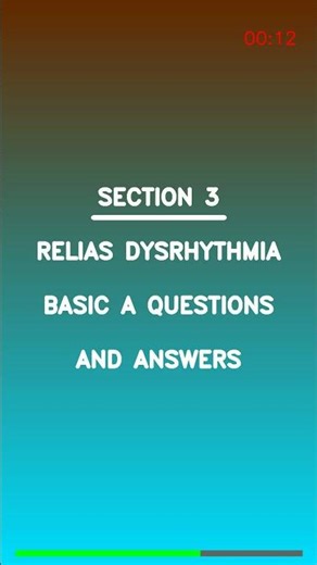 Relias Dysrhythmia Basic A Questions and Answers Latest