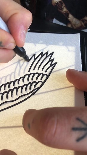 #sharpie #tattooline #outlineart #artistcheck #tattooflashsheet #traditionaltattoo #flashtattoo #americantraditionaltattoo #tattooartist