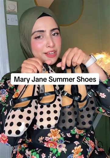 Breathable and Comfortable Mary Jane Summer Flat Shoes 🥿💕 #maryjaneshoes #summershoes #spotlight #tiktokmademebuylt #fyp