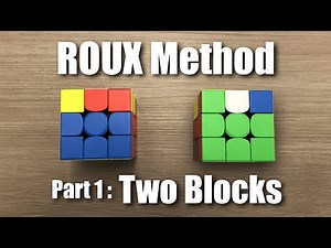 ROUX PART 1: Blue & Green Blocks. #rubikscube #3x3 #roux