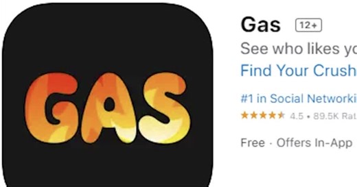 'Gas' fueled by fans, races ahead of TikTok in app store ratings