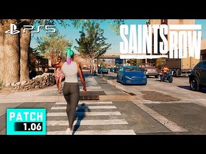 Saints Row 2022 PS5 Free Roam OPEN WORLD Gameplay [60FPS]
