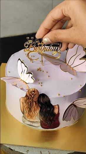 Adorable Cake for Your Best Friend 🎂 | Quick & Easy