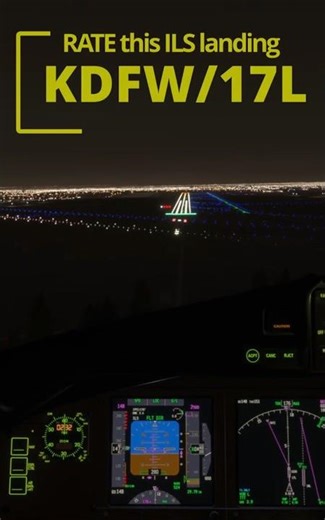 BOEING 777 - ILS Landing in Dallas #3