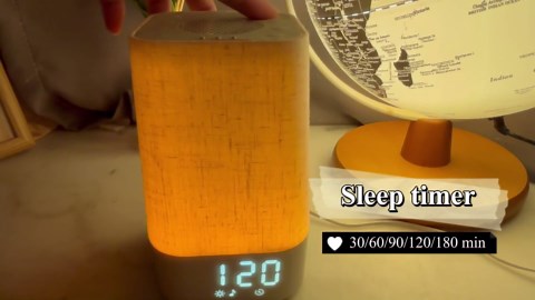 Sound Machine White Noise Machine with 30 Soothing Sounds, Sleep Timer, Dimmable Bedside Lamp Night Light Clock, Sunrise Alarm Clock Wake Up Light for Bedrooms, Baby, Kids, Adults, Heavy Sleepers