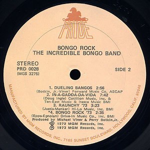 Michael Viner's Incredible Bongo Band - Bongo Rock