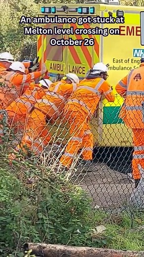 71K views · 539 reactions |  WHEN THE AMBO MEETS THE RAILWAY…...