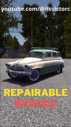 My Summer Car Shorts Review - Repairable Ruscko Mod #shorts #ytshorts #mysummercar #fyp