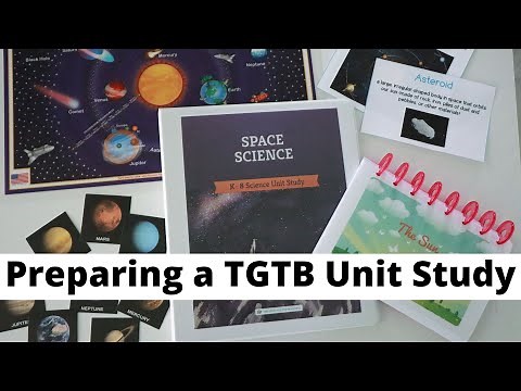 How I Prepare a The Good and The Beautiful Science Unit Study | Space Science