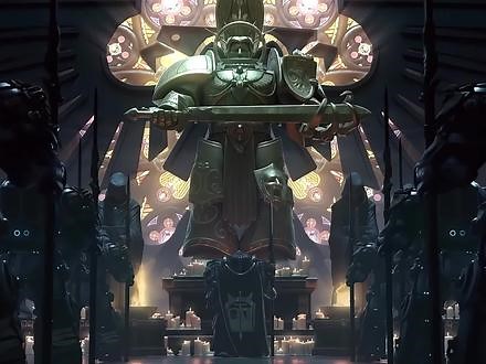 109名灰骑士大战吞噬者恶魔原体安格隆，灰骑士以几乎全员阵亡的代价将安格隆驱逐回亚空间，第三集。#战锤40k,战锤40k灰骑士有多厉害- 抖音