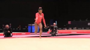 Funny Gym Vid of the Day! Simone Biles 😃😃 Follow International Gymnast Magazine on Instagram: https://www.instagram.com/intlgymnast/ | International Gymnast Magazine