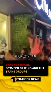 9.4K views · 25 reactions | Bangkok Brawl between Filipino and Thai trans groups #Bangkok #Sukhumvit #Sukhumvit11 #ThailandNews | The Thaiger | Facebook