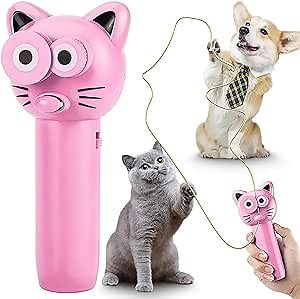 Zip String Laucher, zipstring Toy, String Toy Shooter, zipstring, Ideal Gift for Kids and Pets