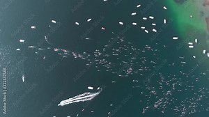 The Hellespont and Dardanelles crossing is a significant open water swim of 4½ km between Europe and Asia.