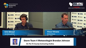 An active bout of weather this morning. What does today and the rest of the week look like? Storm Team 4 Meteorologist Brendan Johnson joined Wisconsin's Morning News to preview the day & week ahead Listen to the full conversation right here: https://wtmj.com/wisconsins-morning-news/ | Newsradio 620 WTMJ | Facebook