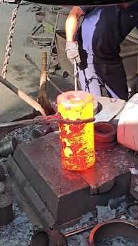 Inside the factory Heavy Press Forging Process – From Blocks to Parts #process #machine #forging