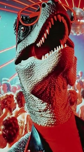 Dancing T Rex The Funniest Dinosaur Dance Off